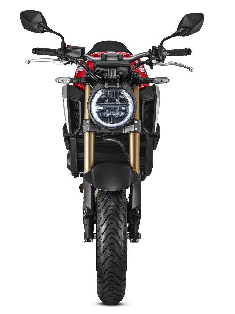 CB 650R VERMELHA FRONTAL