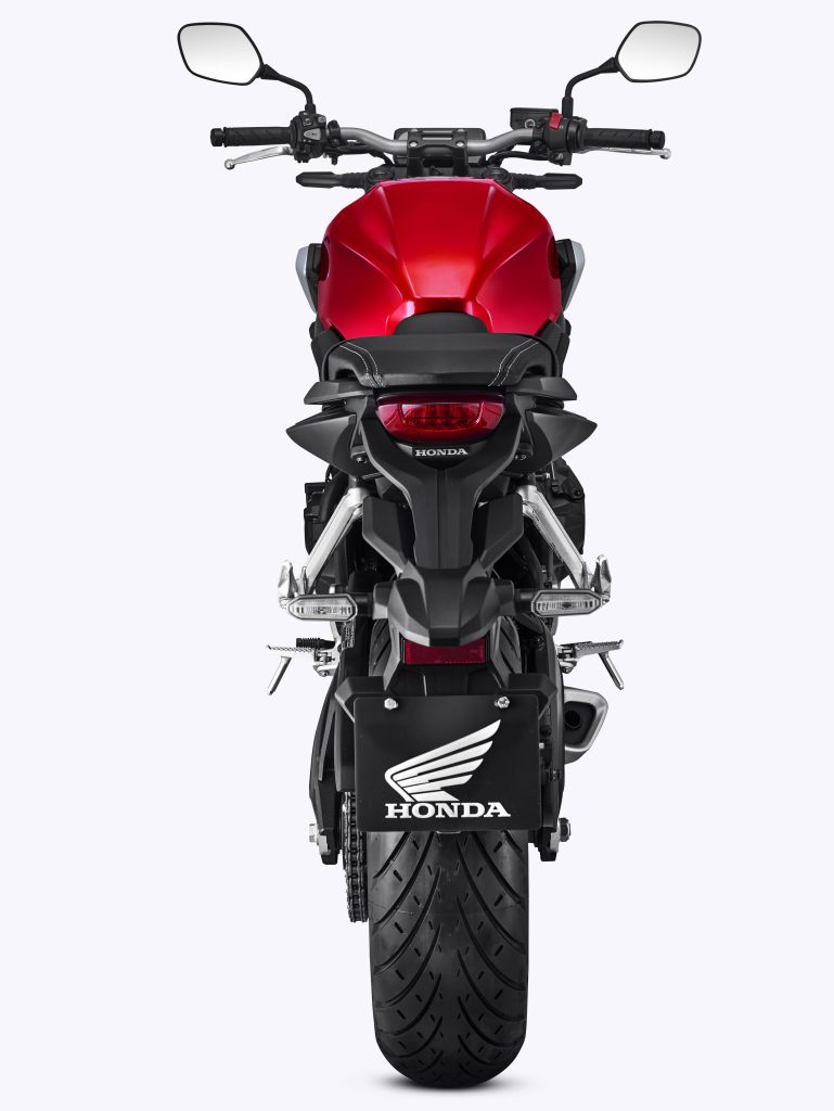 CB 650R VERMELHA TRASEIRA